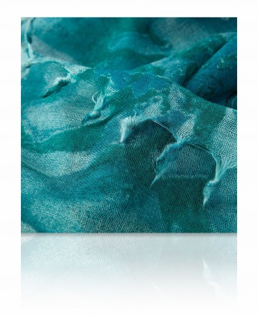 Палантин Женский ZW-JEWEL.FLOWER/MARINE